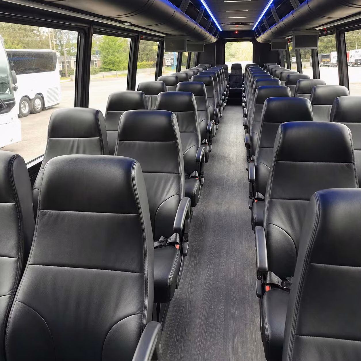 30 passenger minibus interior
