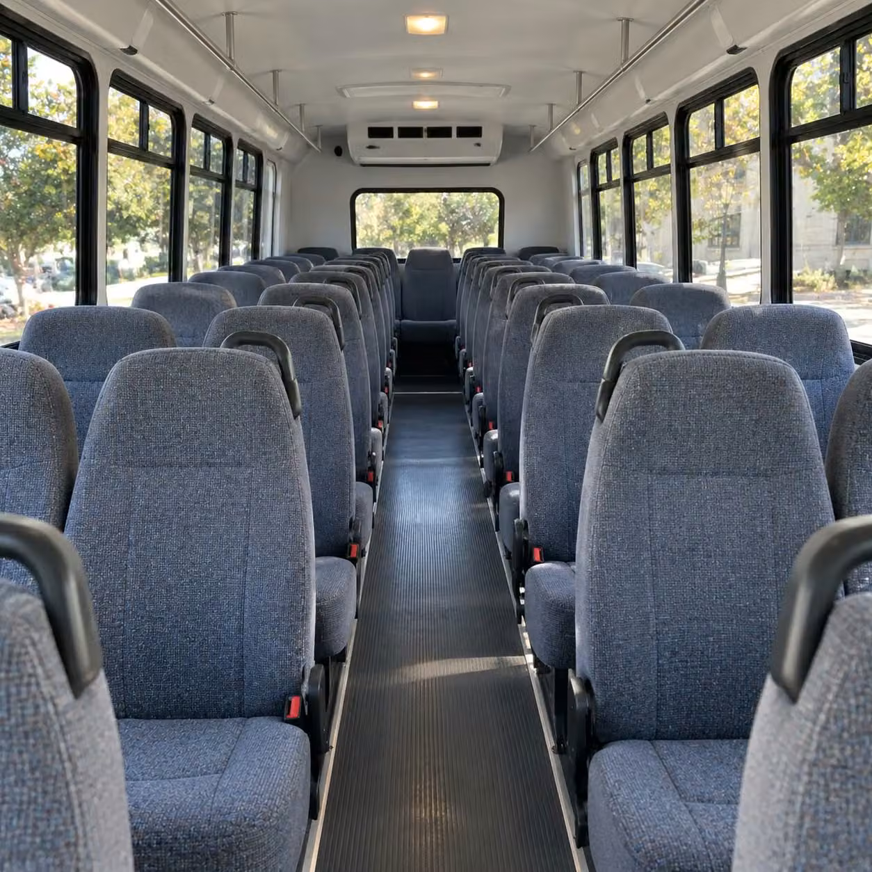 35 passenger minibus interior
