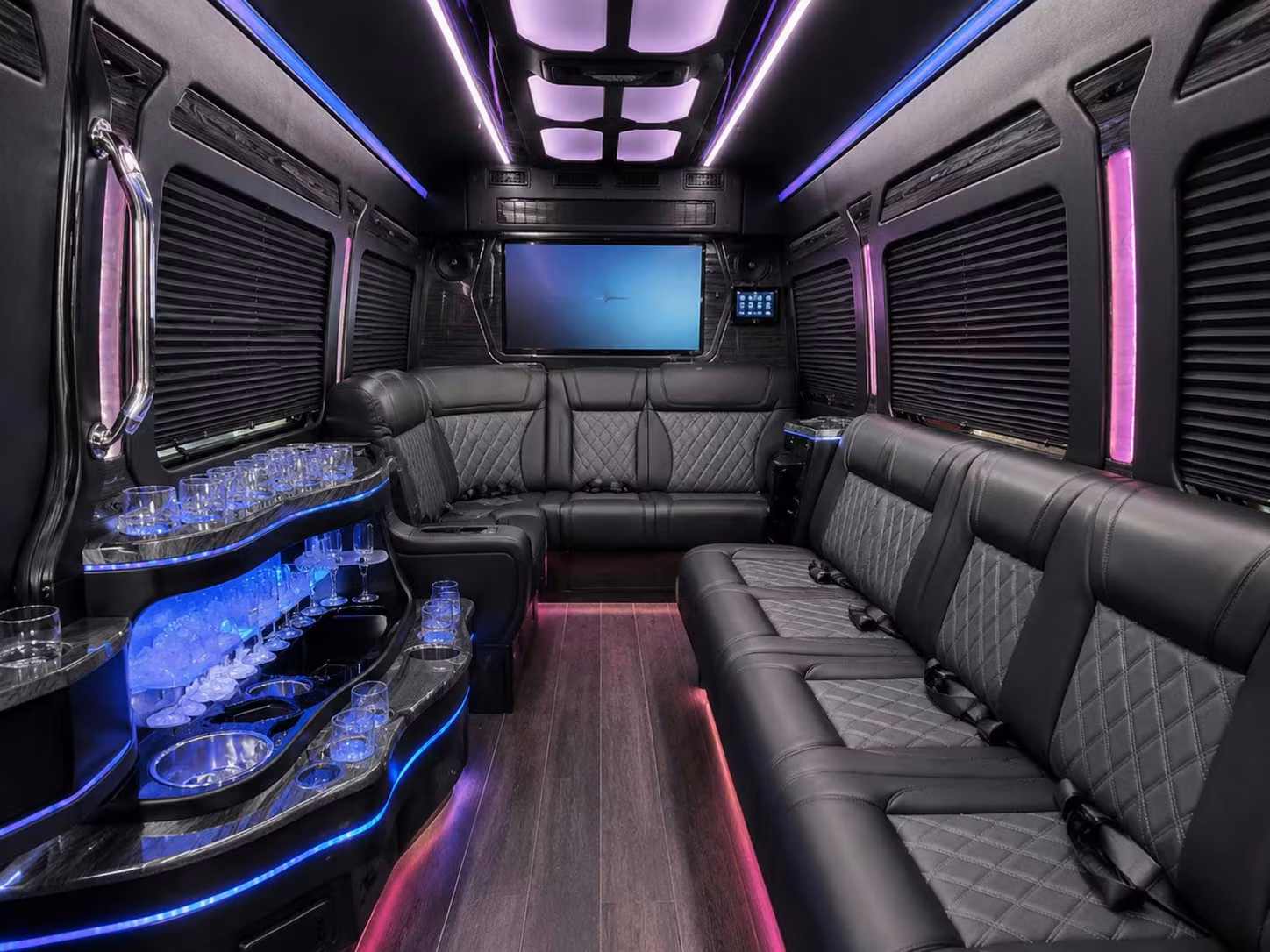 bus rental options for denver trips