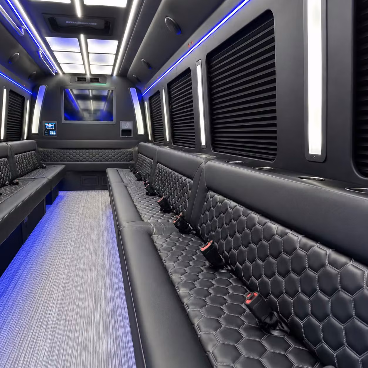 party bus interior